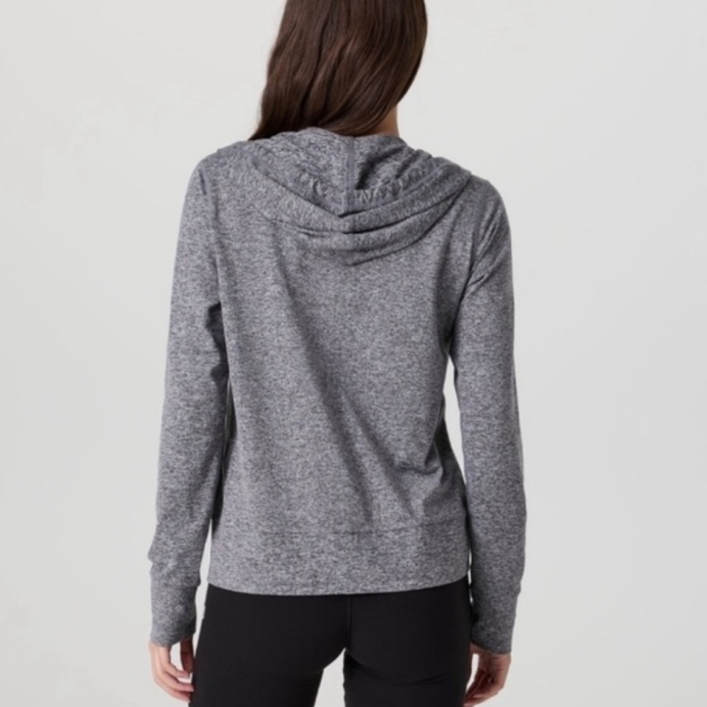 Vuori Halo Performance Hoodie Grey Heather DreamKnit - Picture 15 of 16